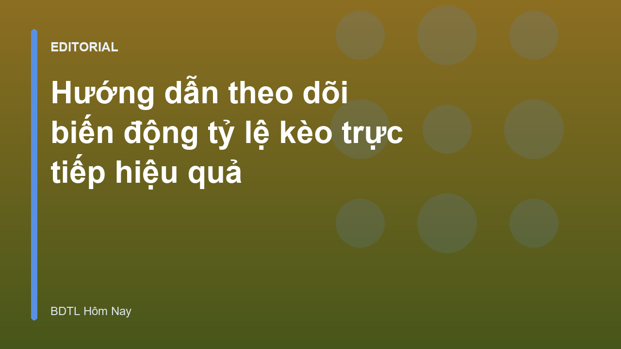 Biểu đồ biến động tỷ lệ kèo trực tiếp trên màn hình máy tính